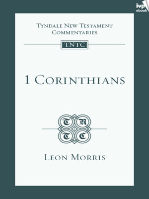 cover image of TNTC 1 Corinthians